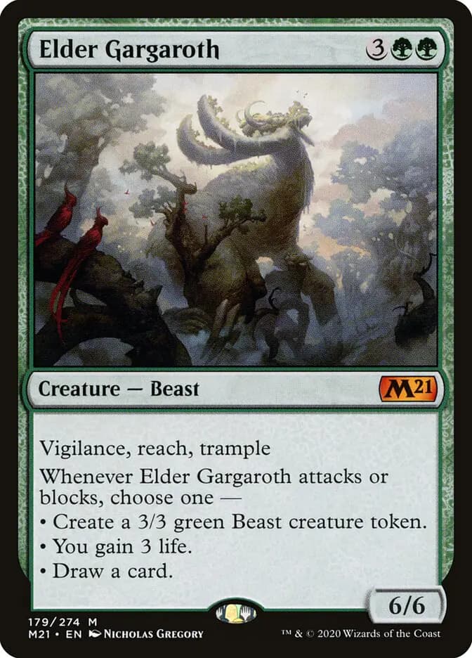 Card image of Elder Gargaroth