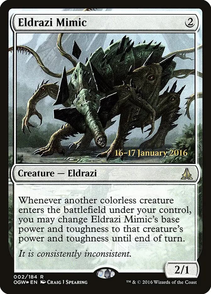 Card image of Eldrazi Mimic