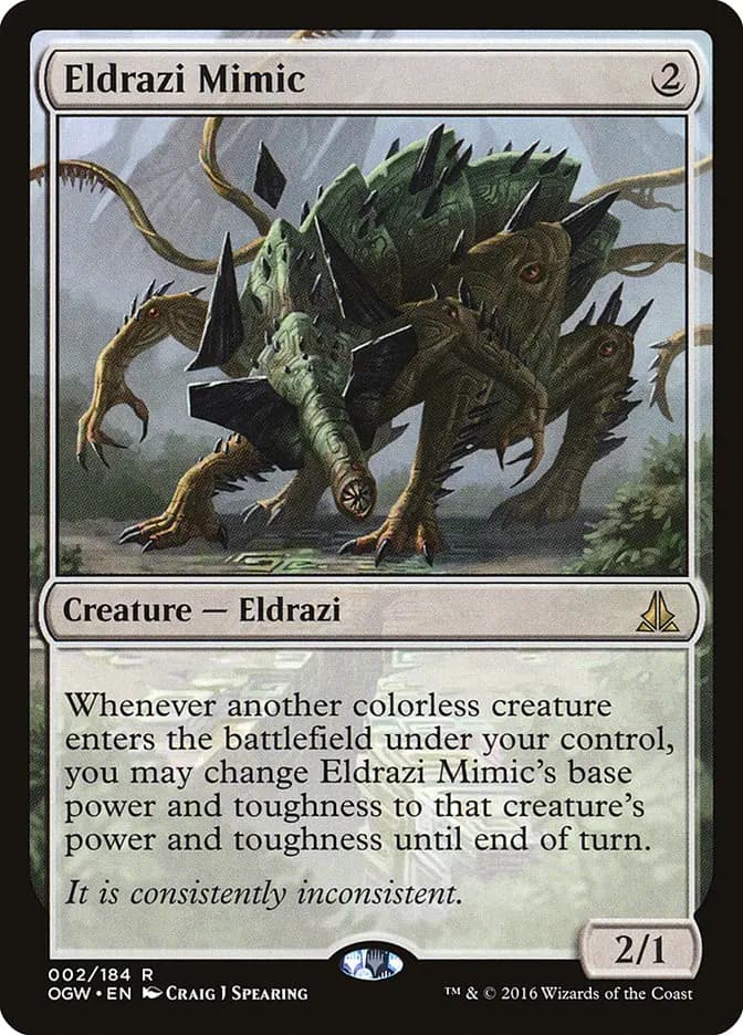 Card image of Eldrazi Mimic
