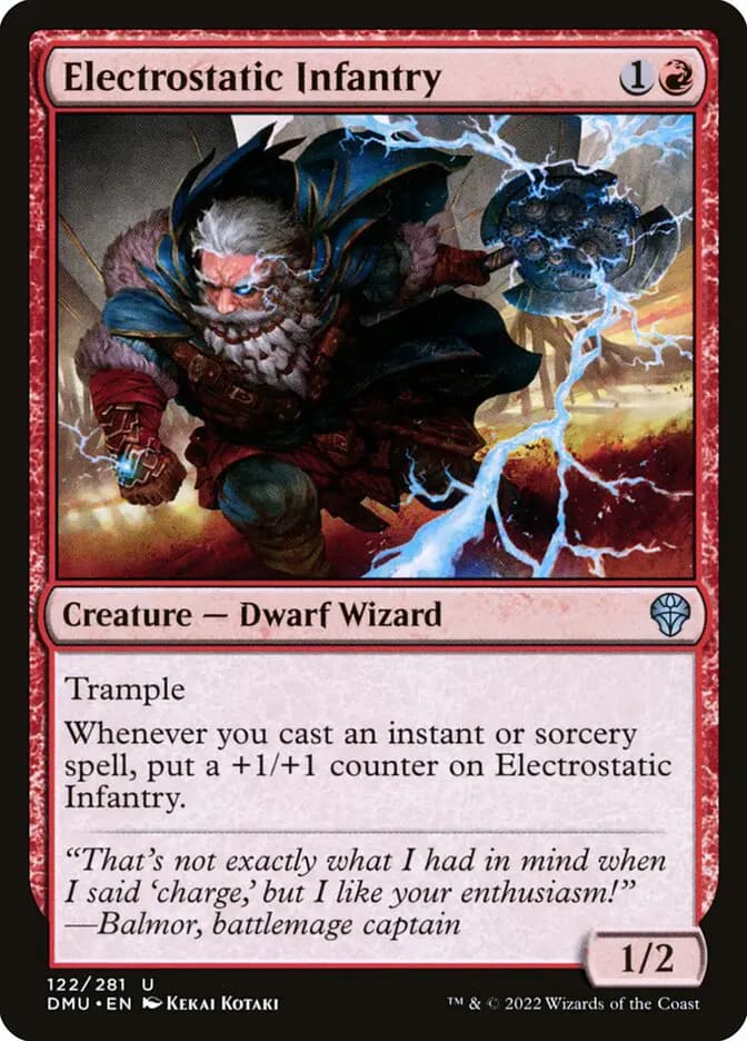 Card image of Electrostatic Infantry