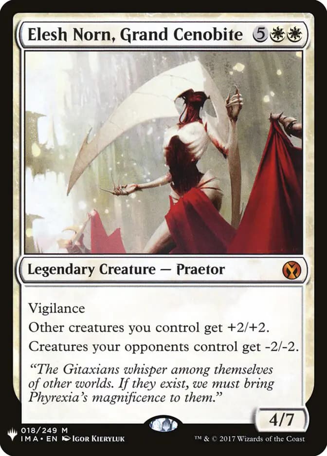 Card image of Elesh Norn, Grand Cenobite