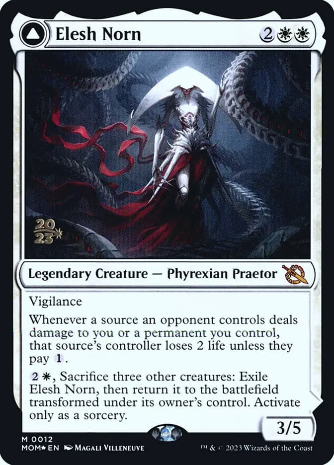 Card image of Elesh Norn / The Argent Etchings