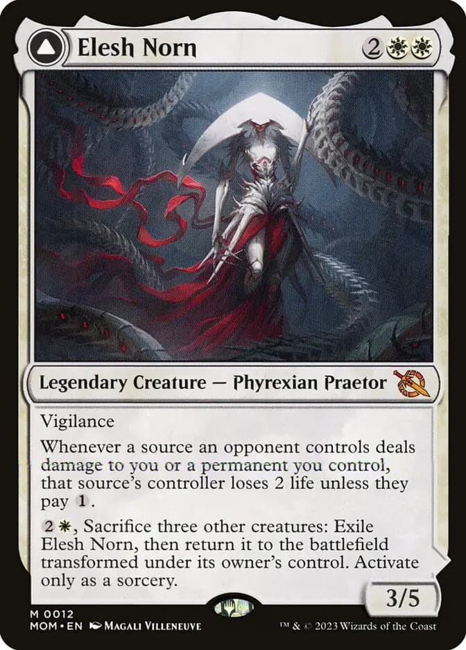 Card image of Elesh Norn / The Argent Etchings