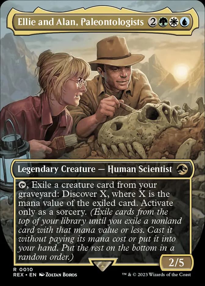 Card image of Ellie and Alan, Paleontologists