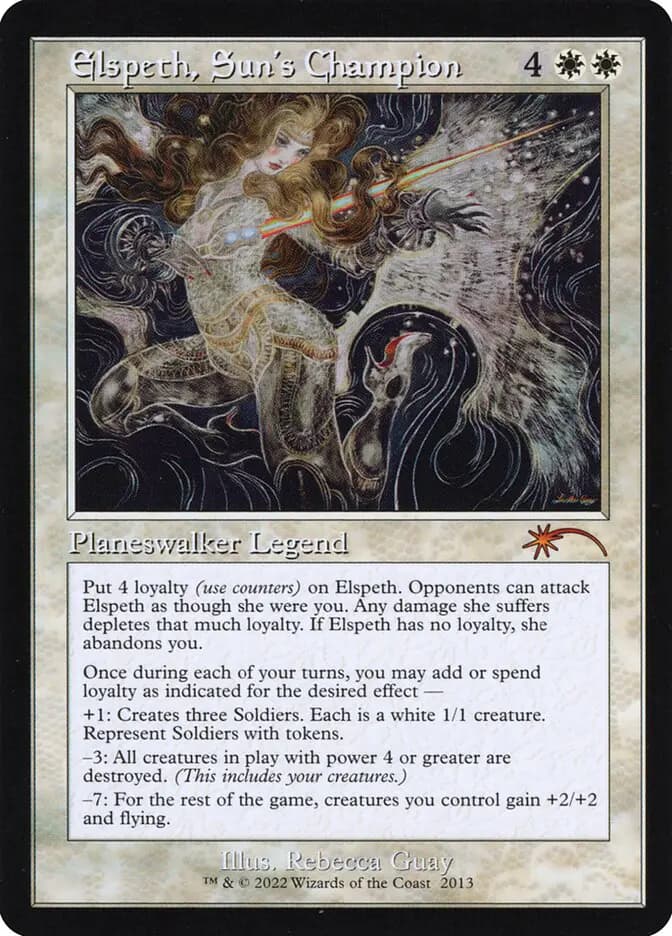 Card image of Elspeth, Sun's Champion