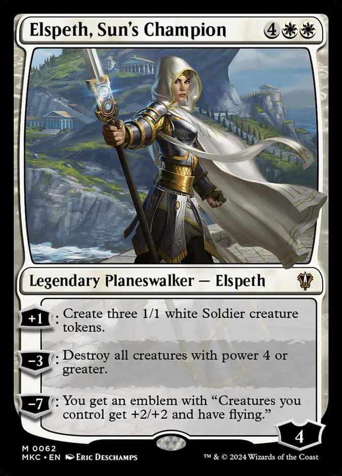 Card image of Elspeth, Sun's Champion