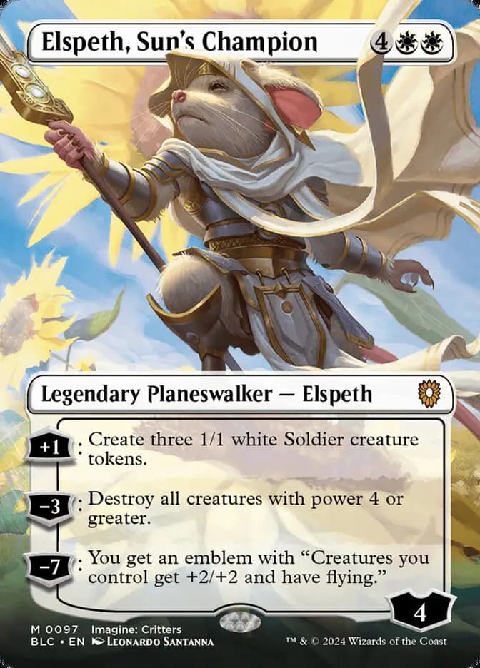 Card image of Elspeth, Sun's Champion
