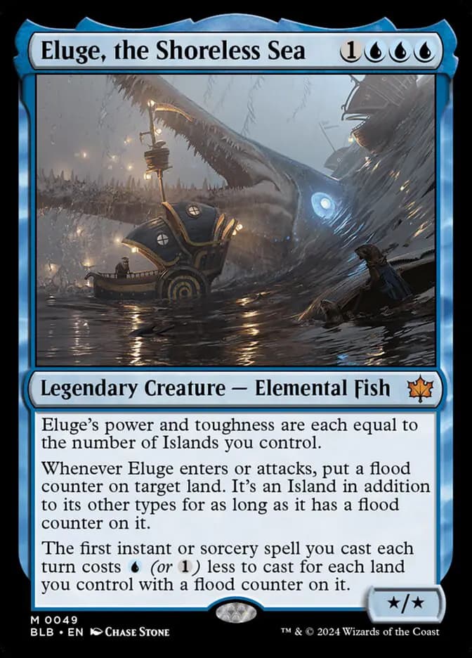 Card image of Eluge, the Shoreless Sea