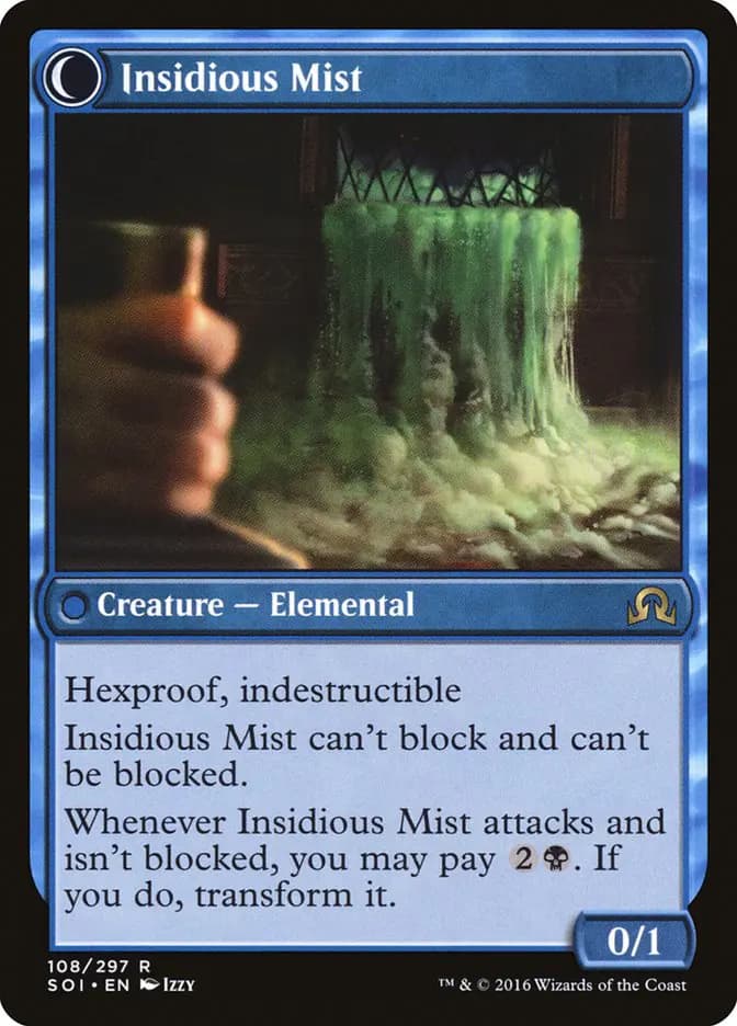 Card image of Elusive Tormentor / Insidious Mist