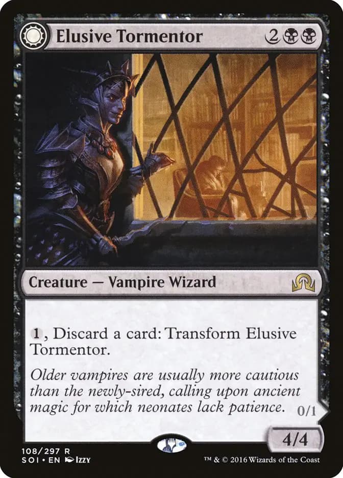 Card image of Elusive Tormentor / Insidious Mist