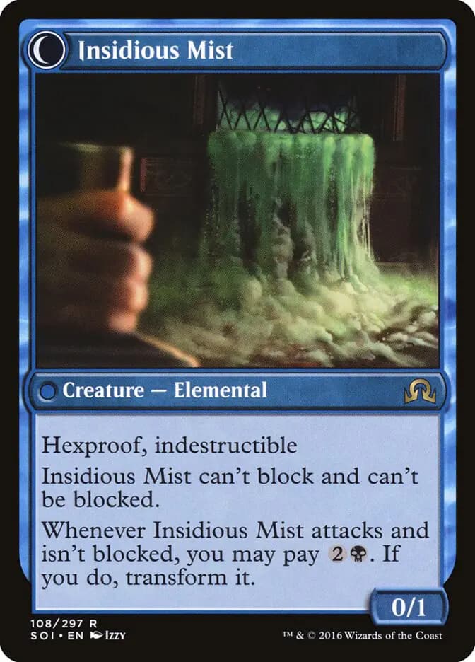 Card image of Elusive Tormentor / Insidious Mist