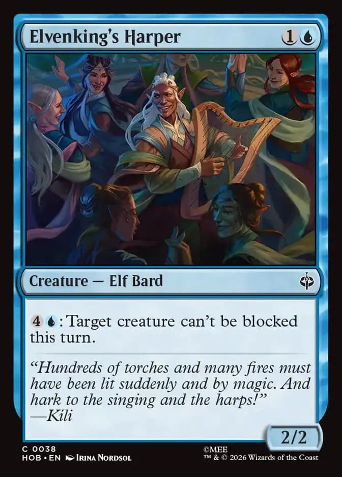 Card image of Elvenking's Harper