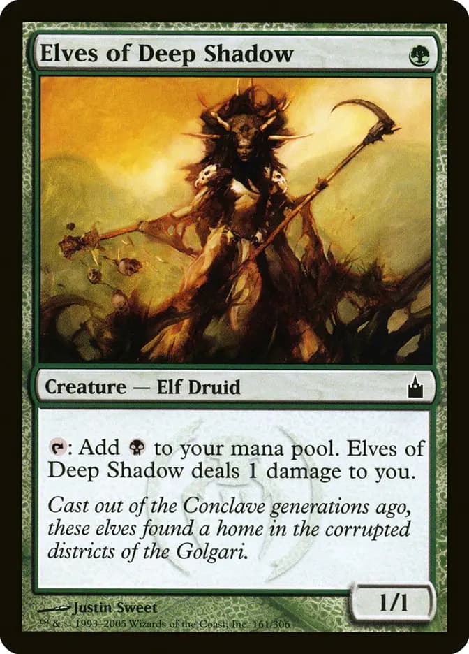 Card image of Elves of Deep Shadow
