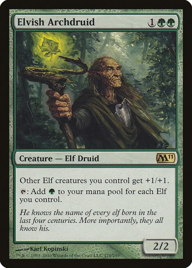 Card image of Elvish Archdruid