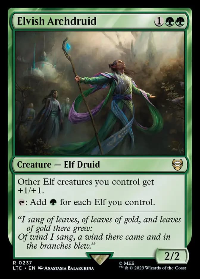 Card image of Elvish Archdruid