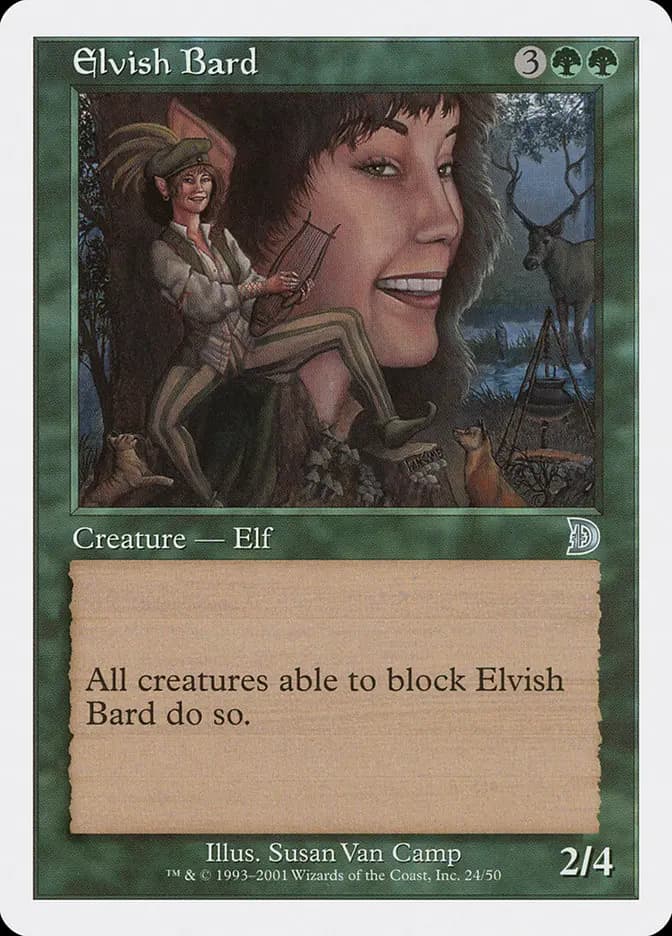 Card image of Elvish Bard