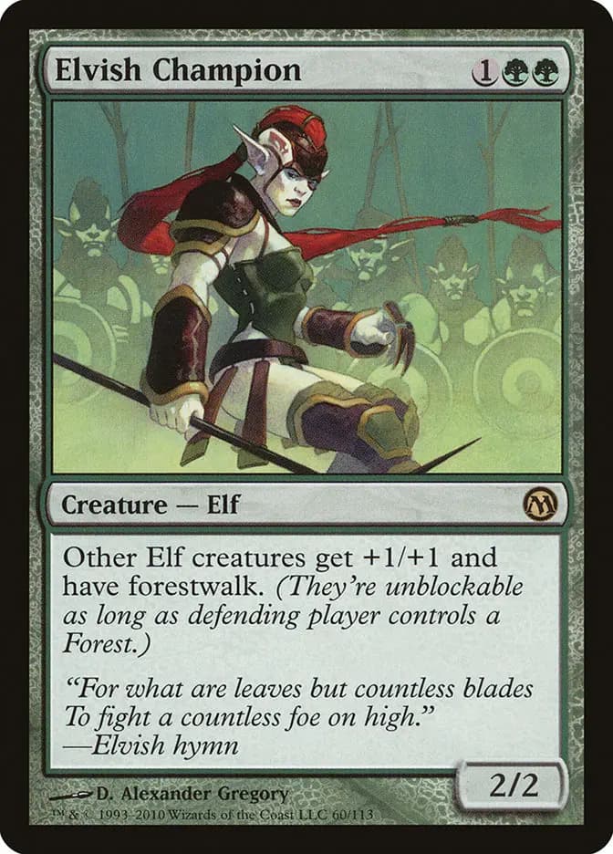 Card image of Elvish Champion