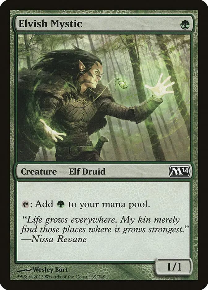 Card image of Elvish Mystic