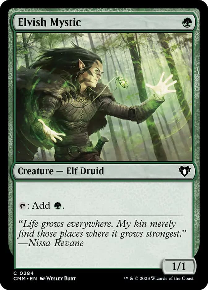 Card image of Elvish Mystic