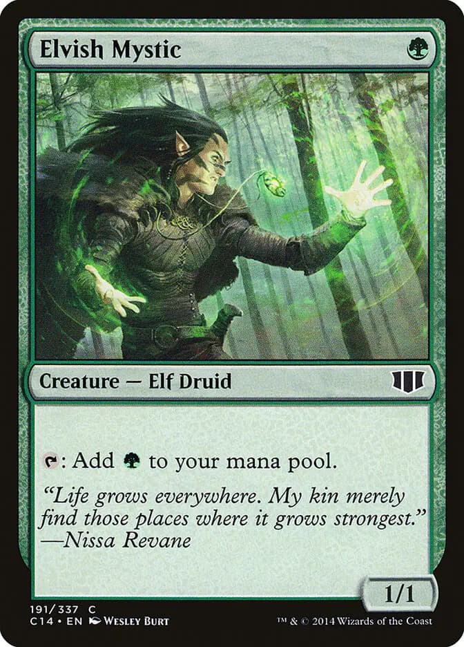 Card image of Elvish Mystic
