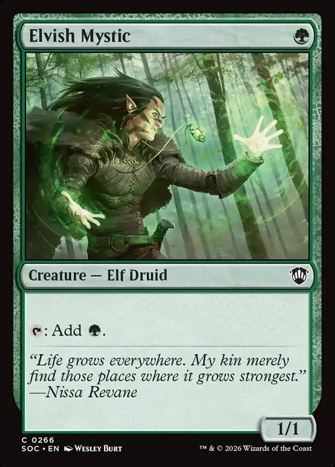 Card image of Elvish Mystic