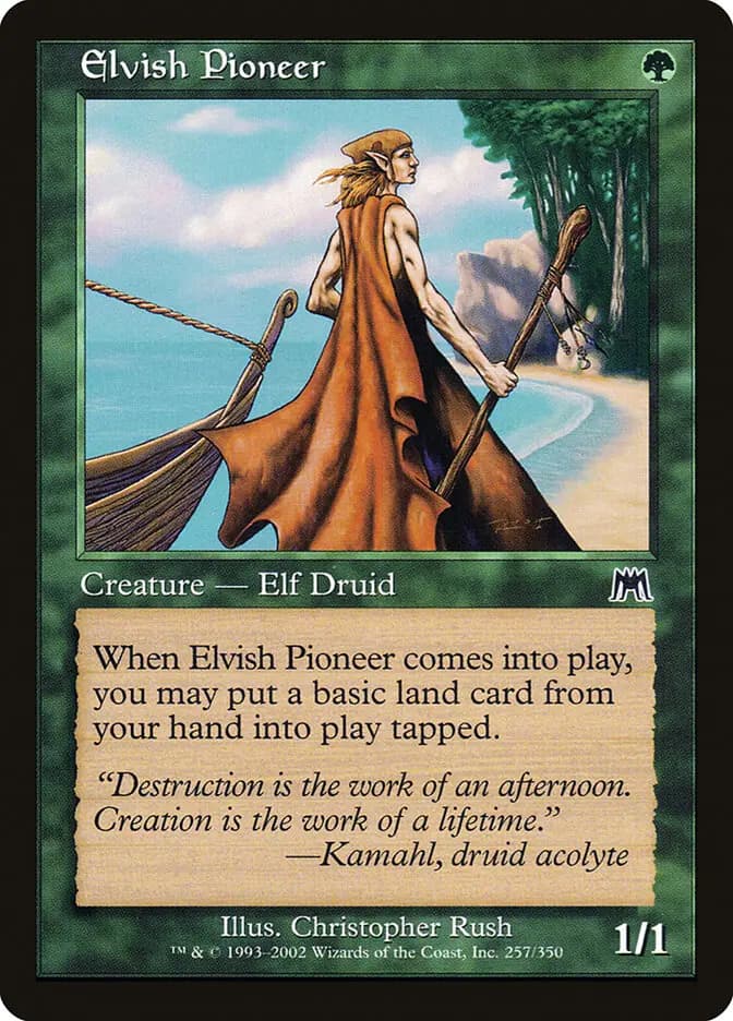 Card image of Elvish Pioneer