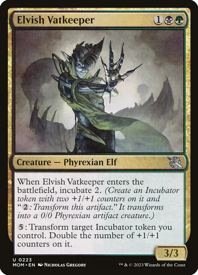 Card image of Elvish Vatkeeper