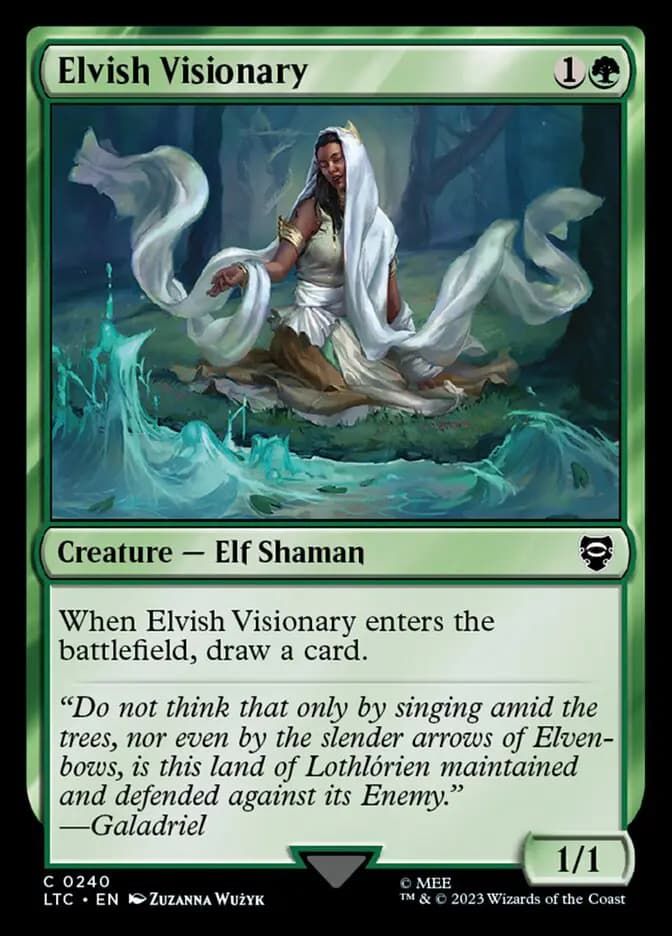Card image of Elvish Visionary