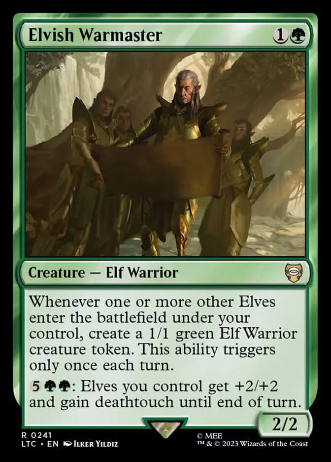 Card image of Elvish Warmaster