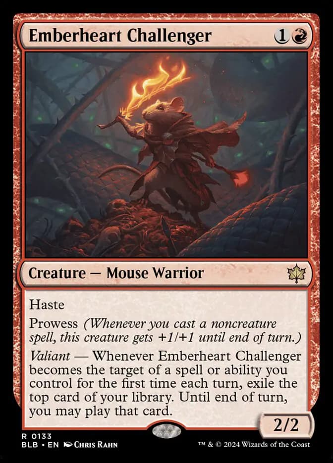 Card image of Emberheart Challenger
