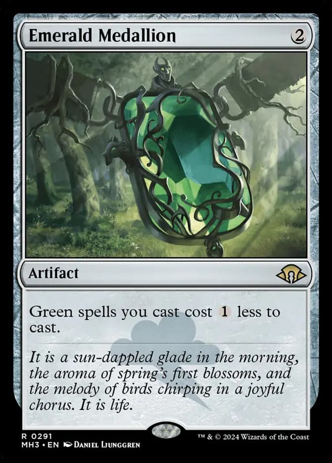 Card image of Emerald Medallion