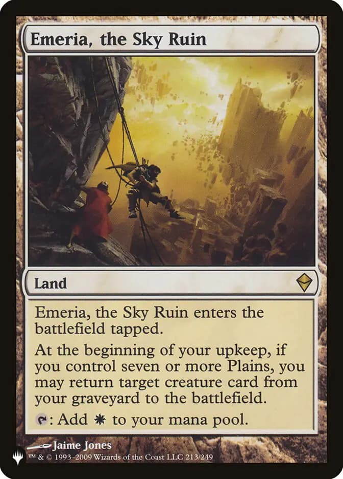 Card image of Emeria, the Sky Ruin