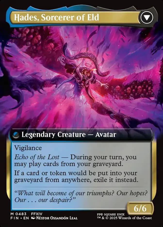Card image of Emet-Selch, Unsundered / Hades, Sorcerer of Eld