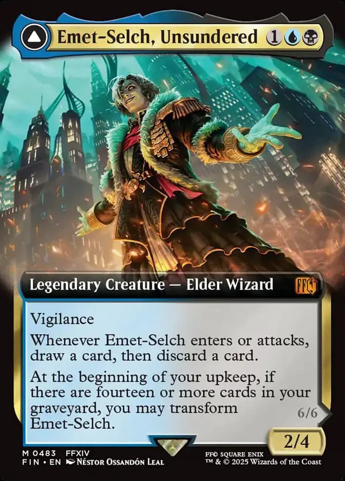 Card image of Emet-Selch, Unsundered / Hades, Sorcerer of Eld