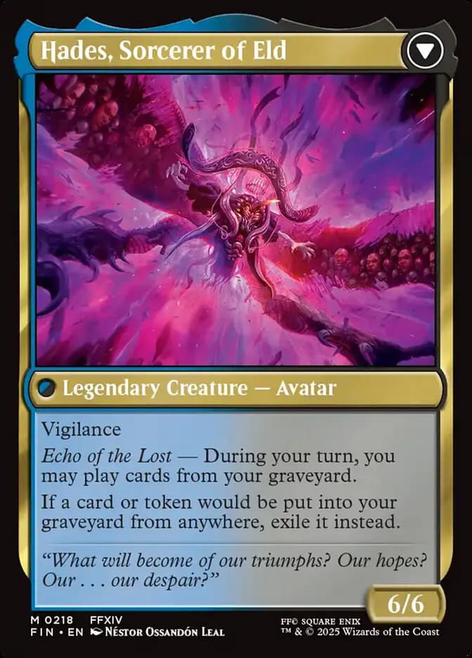 Card image of Emet-Selch, Unsundered / Hades, Sorcerer of Eld