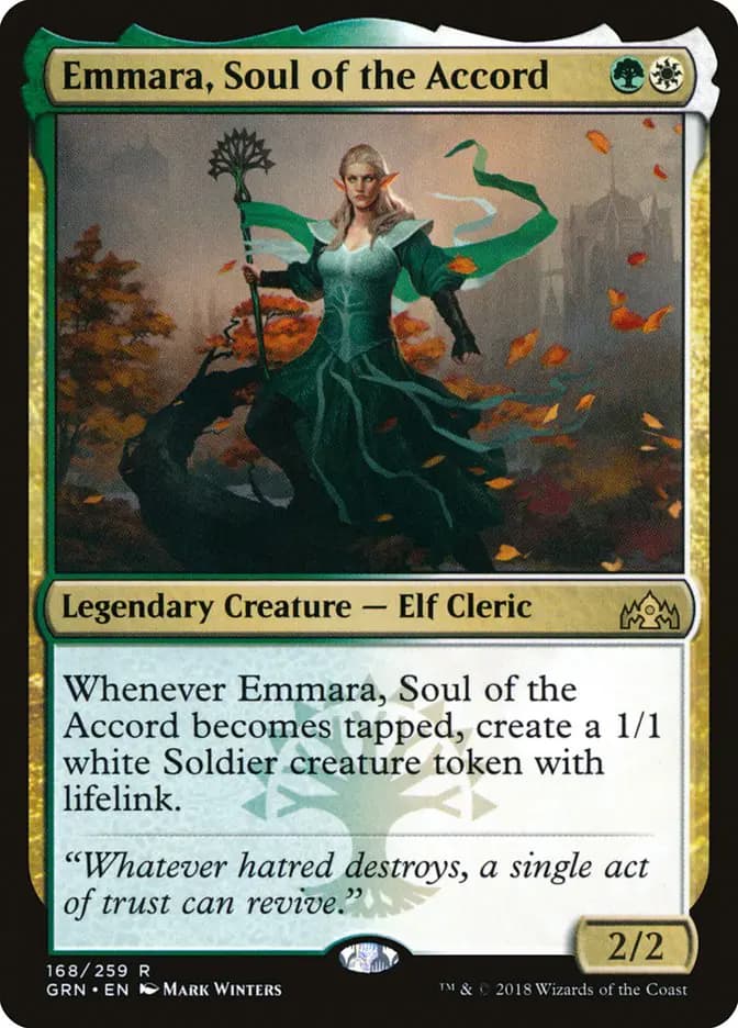 Card image of Emmara, Soul of the Accord