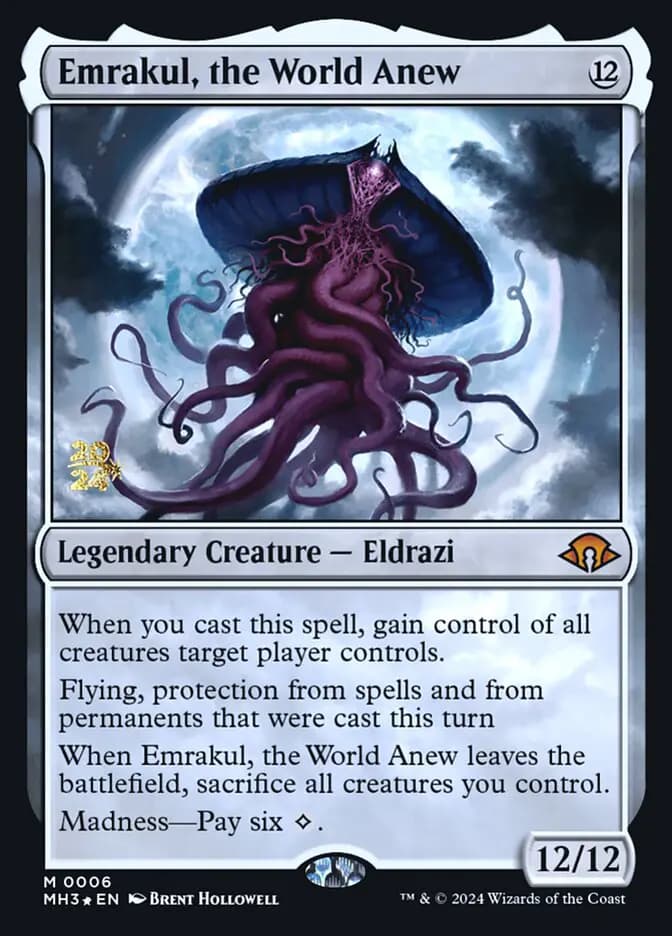 Card image of Emrakul, the World Anew