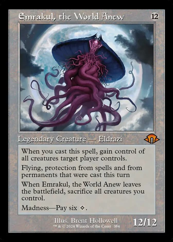 Card image of Emrakul, the World Anew