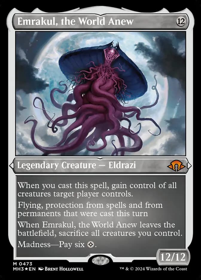 Card image of Emrakul, the World Anew