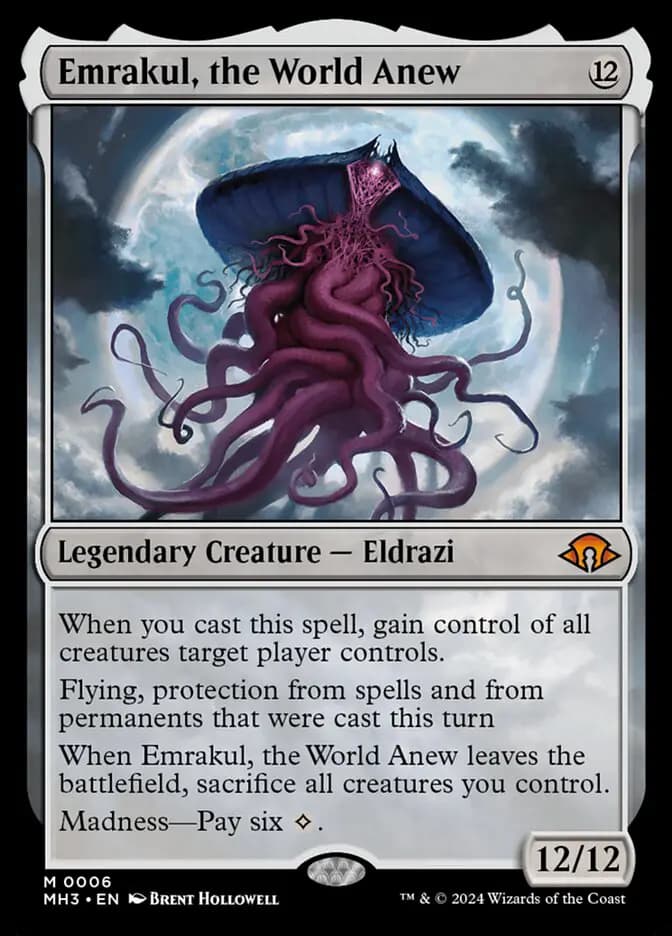Card image of Emrakul, the World Anew