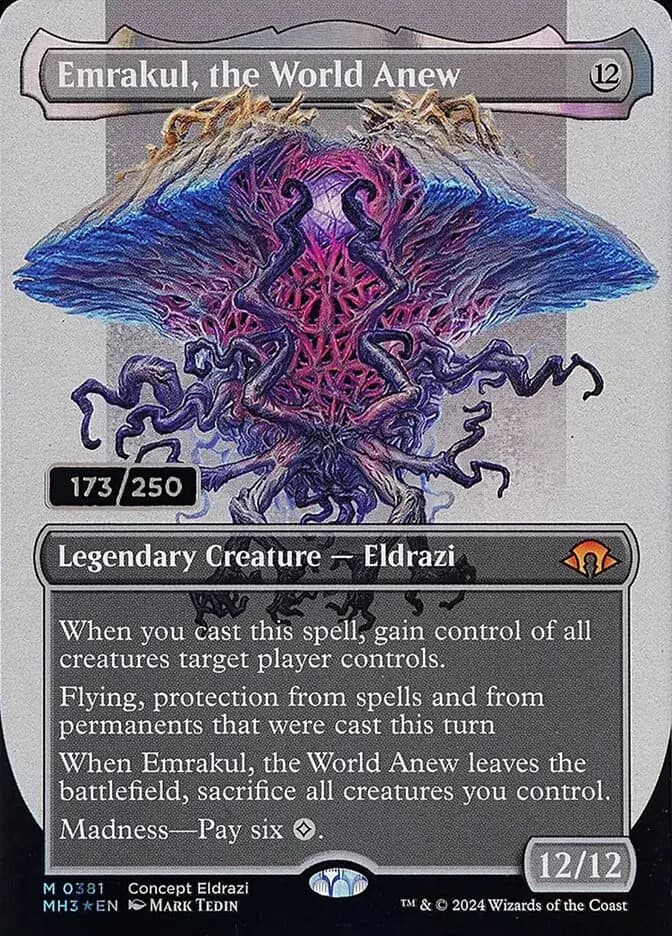 Card image of Emrakul, the World Anew
