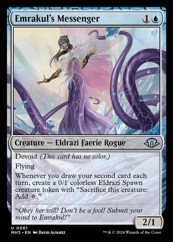 Card image of Emrakul's Messenger