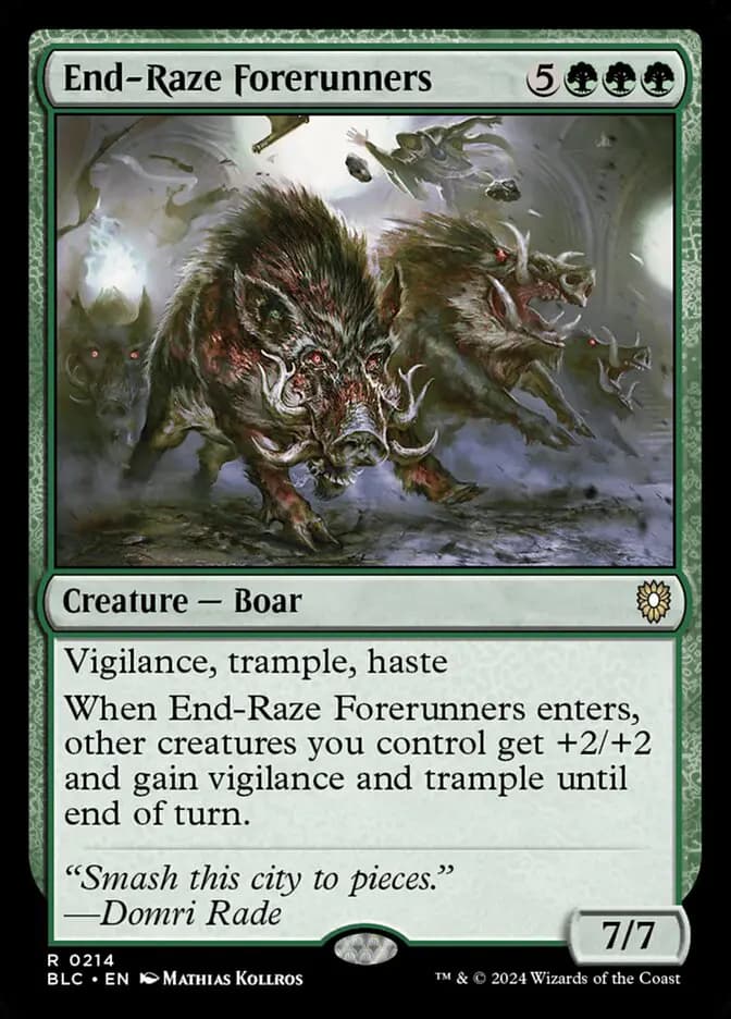 Card image of End-Raze Forerunners