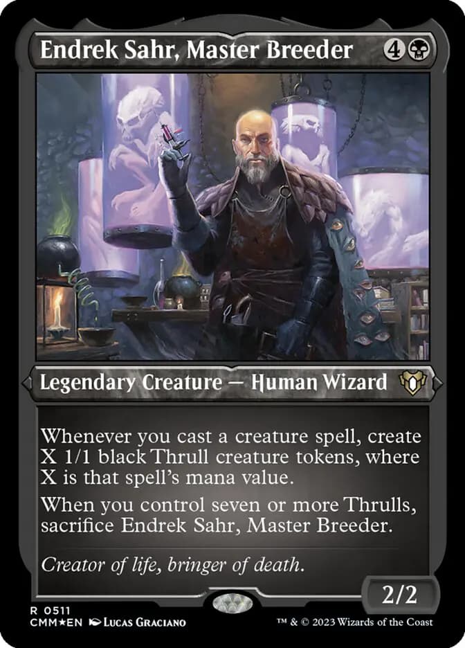 Card image of Endrek Sahr, Master Breeder