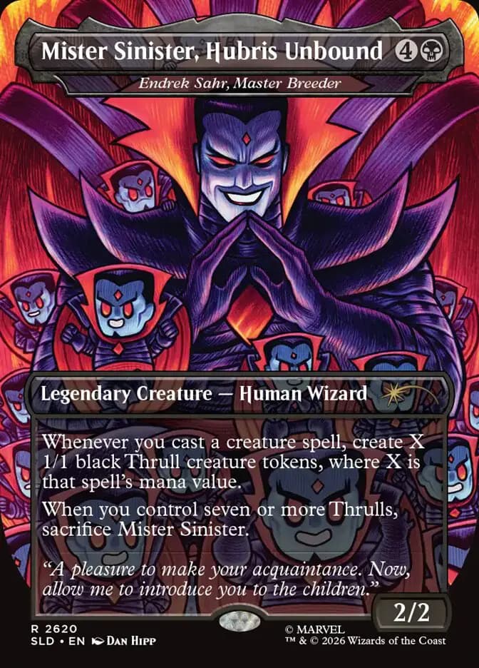 Card image of Endrek Sahr, Master Breeder
