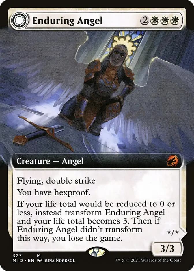 Card image of Enduring Angel / Angelic Enforcer