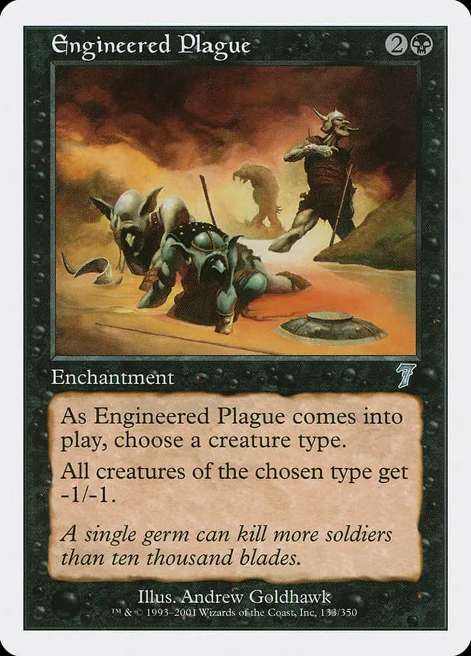 Card image of Engineered Plague