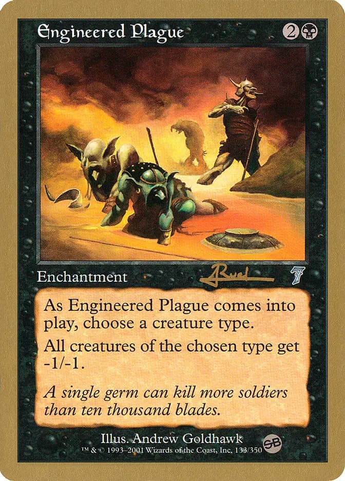 Card image of Engineered Plague