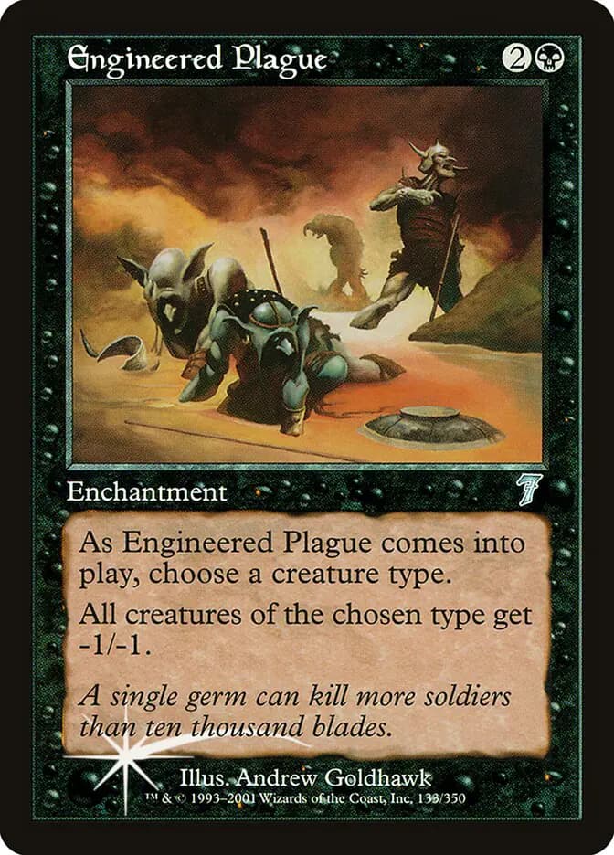 Card image of Engineered Plague