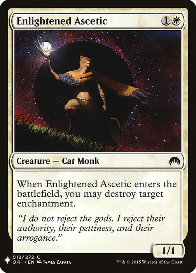 Card image of Enlightened Ascetic